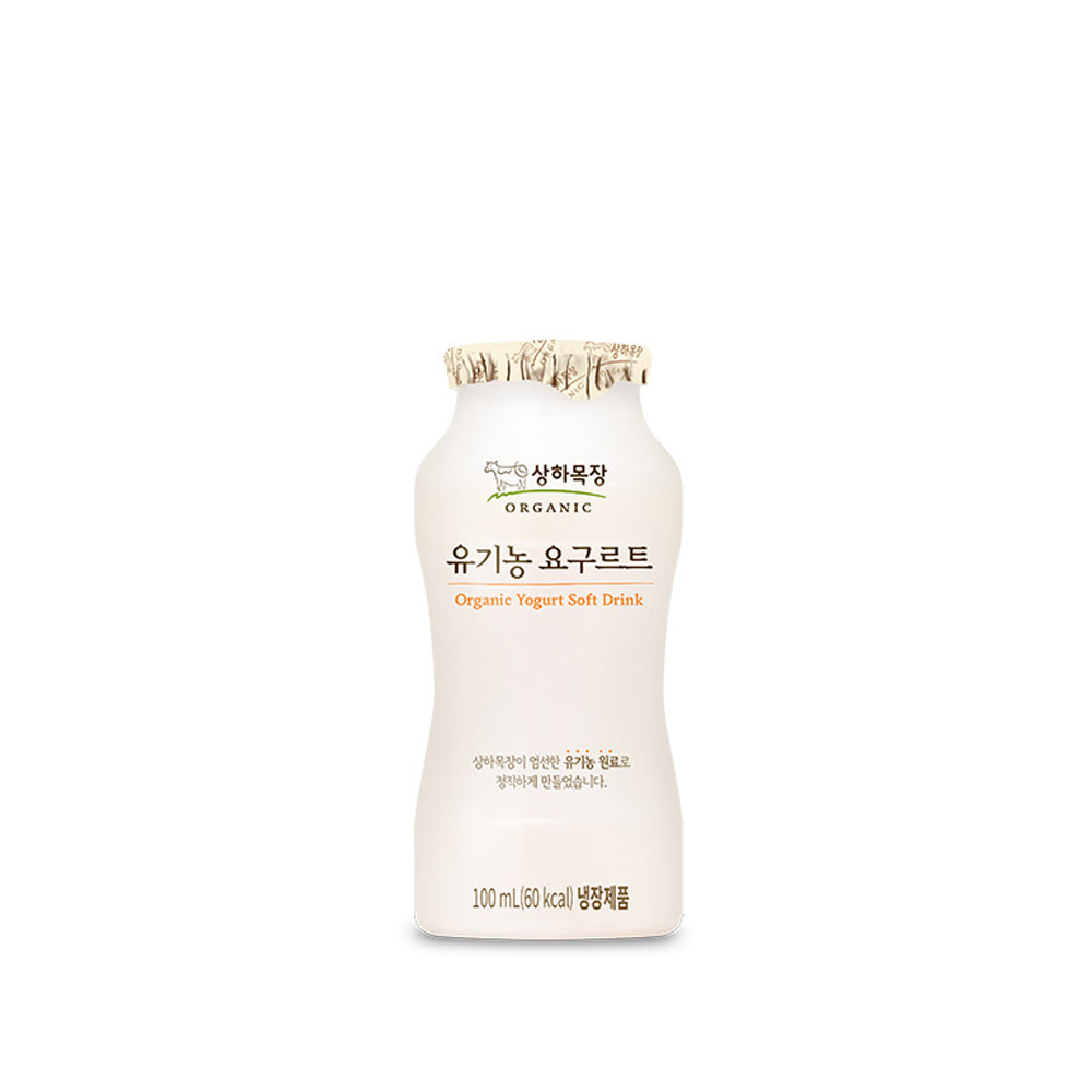 상하목장 유기농요구르트 100ml x 40개 (4주 배달)